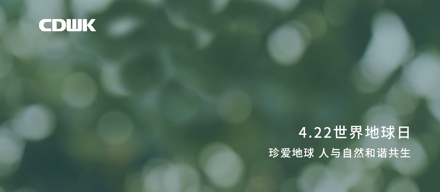 世界地球日 | CDWK創點助力環境保護，節約用紙 為地球減負！